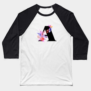 Capital letter A Baseball T-Shirt